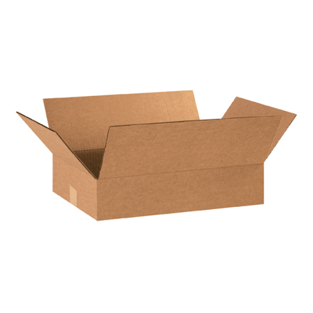 18 x 12 x 4" Flat Corrugated Boxes