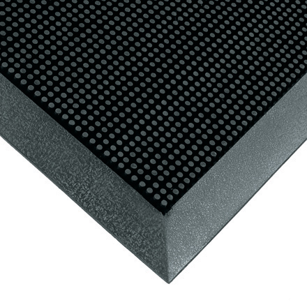 32 x 39" Black Rubberized Entry Mat