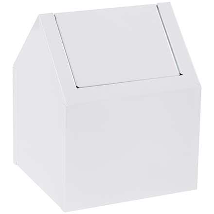 Swing-Top Sanitary Napkin Receptacle - Floor-Standing