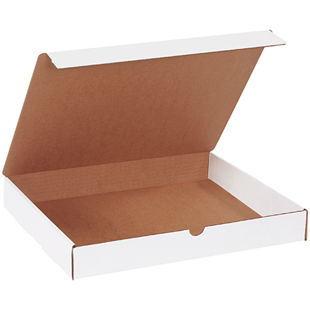 15 x 12 x 2" White Literature Mailers