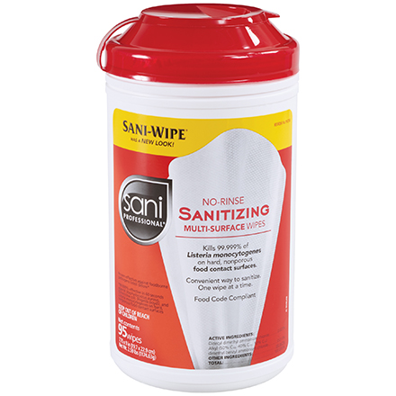 Sani-Wipe<span class='rtm'>®</span> Sanitizing Wipes