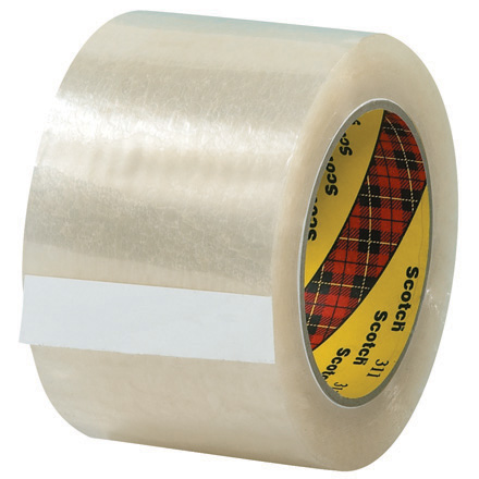 3" x 110 yds. Clear Scotch<span class='rtm'>®</span> Box Sealing Tape 311