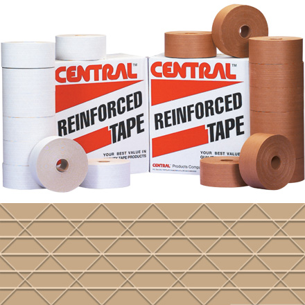 72mm x 450' Kraft Central<span class='rtm'>®</span> 240 Reinforced Tape